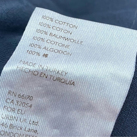 Free People Blue Relaxed Boyfriend Chino Pants - Picture 5 of 5